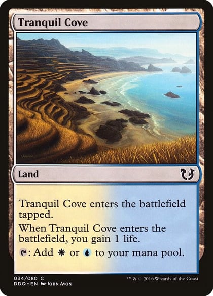 Tranquil Cove, Duel Decks: Blessed vs. Cursed 34