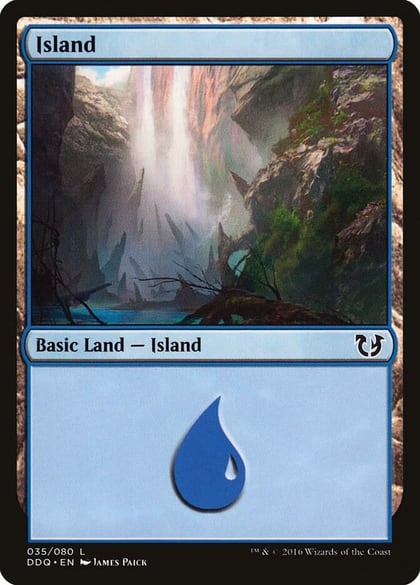 Island (035), Duel Decks: Blessed vs. Cursed 35
