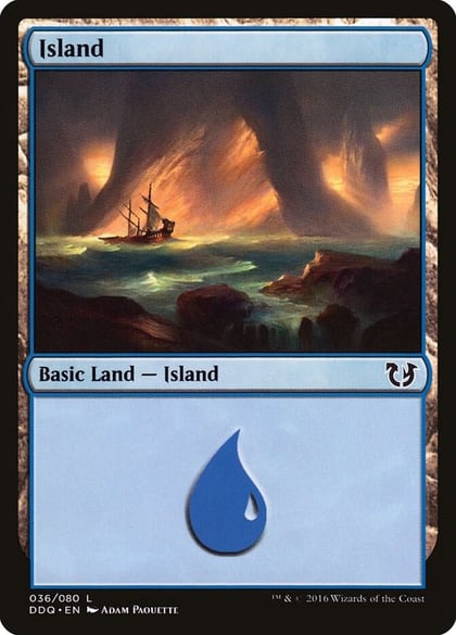 Island (036), Duel Decks: Blessed vs. Cursed 36