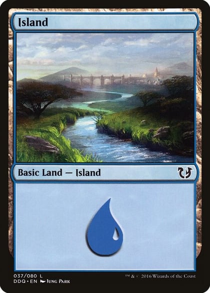 Island (037), Duel Decks: Blessed vs. Cursed 37