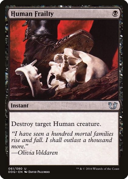 Human Frailty, Duel Decks: Blessed vs. Cursed 61
