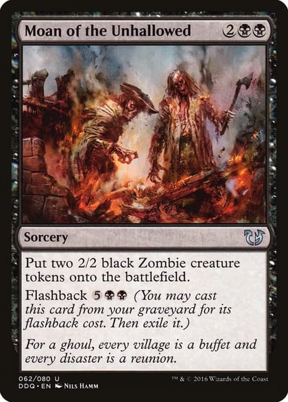 Moan of the Unhallowed, Duel Decks: Blessed vs. Cursed 62