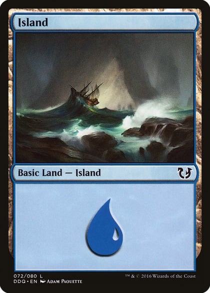 Island (072), Duel Decks: Blessed vs. Cursed 72