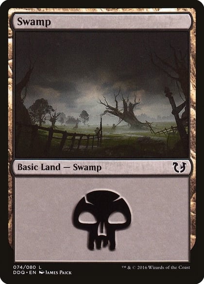 Swamp (074), Duel Decks: Blessed vs. Cursed 74