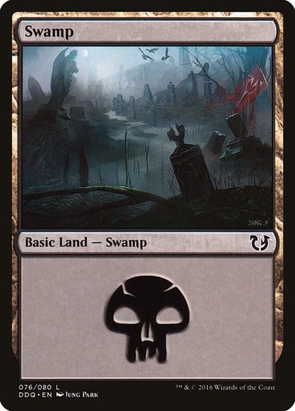 Swamp (076), Duel Decks: Blessed vs. Cursed 76