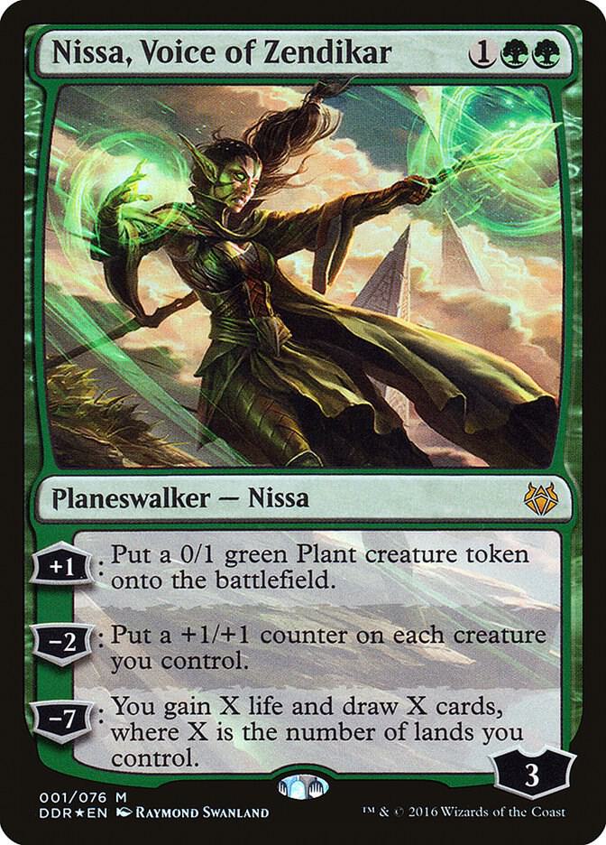 Nissa, Voice of Zendikar, Duel Decks: Nissa vs. Ob Nixilis 1