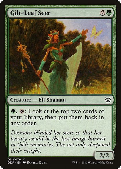 Gilt-Leaf Seer, Duel Decks: Nissa vs. Ob Nixilis 11