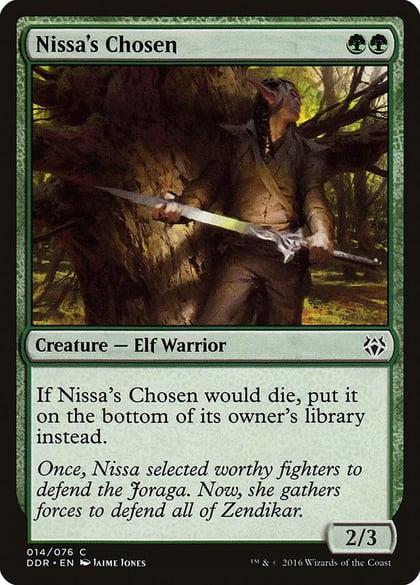 Nissa's Chosen, Duel Decks: Nissa vs. Ob Nixilis 14