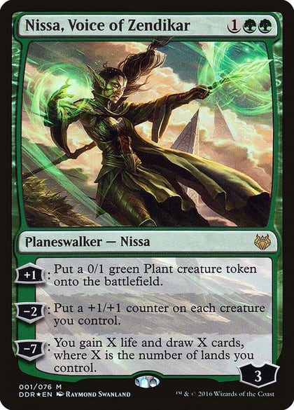 Nissa, Voice of Zendikar, Duel Decks: Nissa vs. Ob Nixilis 1