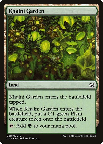 Khalni Garden, Duel Decks: Nissa vs. Ob Nixilis 28