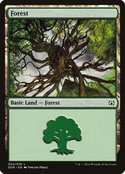 Forest (034), Duel Decks: Nissa vs. Ob Nixilis 34