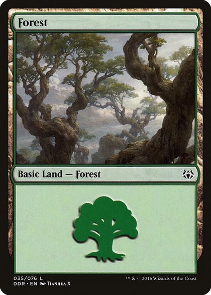Forest (035), Duel Decks: Nissa vs. Ob Nixilis 35