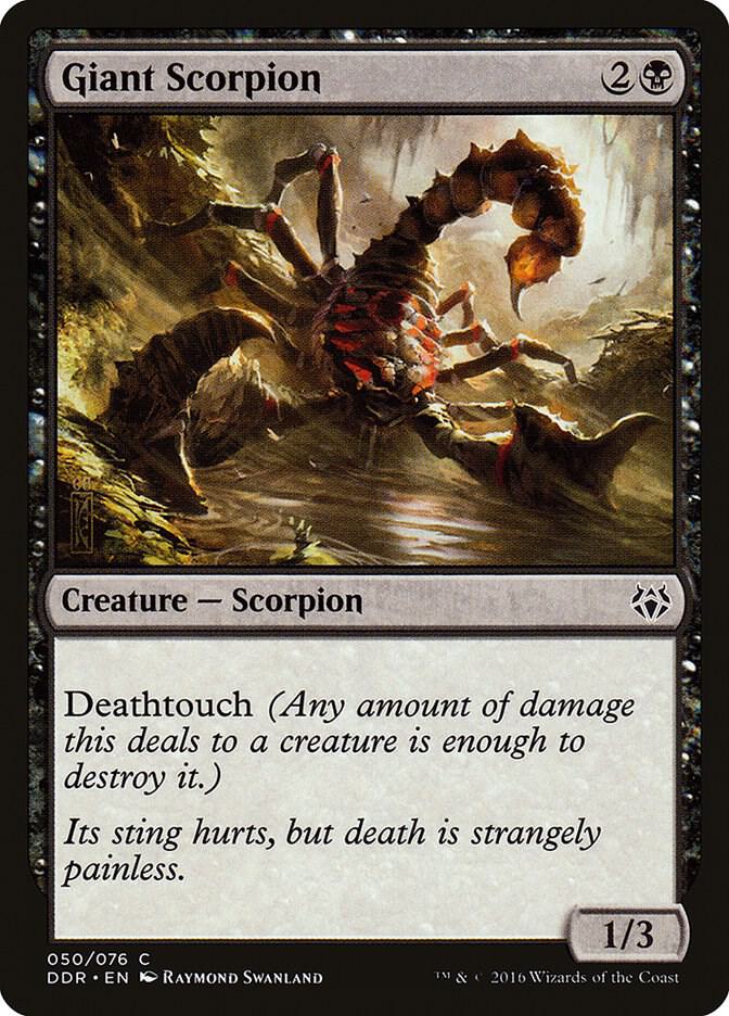 Giant Scorpion, Duel Decks: Nissa vs. Ob Nixilis 50