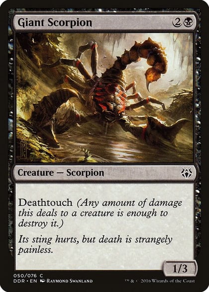 Giant Scorpion, Duel Decks: Nissa vs. Ob Nixilis 50