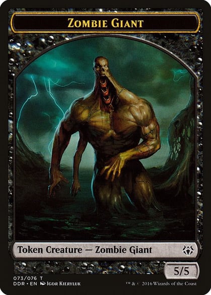 Zombie Giant Token, Duel Decks: Nissa vs. Ob Nixilis 73