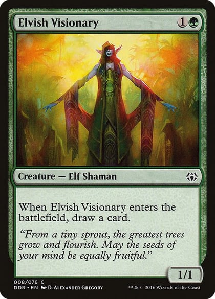 Elvish Visionary, Duel Decks: Nissa vs. Ob Nixilis 8
