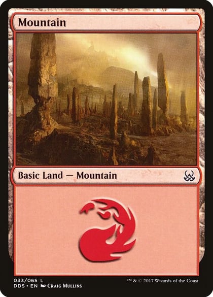 Mountain (033), Duel Decks: Mind vs. Might 33