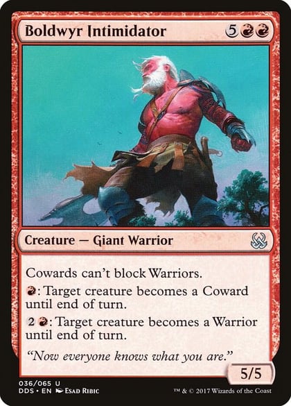 Boldwyr Intimidator, Duel Decks: Mind vs. Might 36