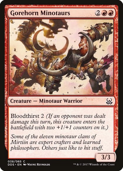 Gorehorn Minotaurs, Duel Decks: Mind vs. Might 38