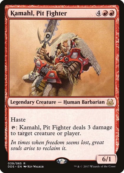Kamahl, Pit Fighter, Duel Decks: Mind vs. Might 39