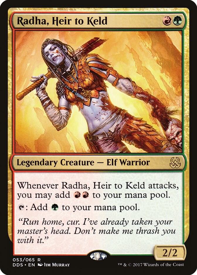 Radha, Heir to Keld, Duel Decks: Mind vs. Might 53