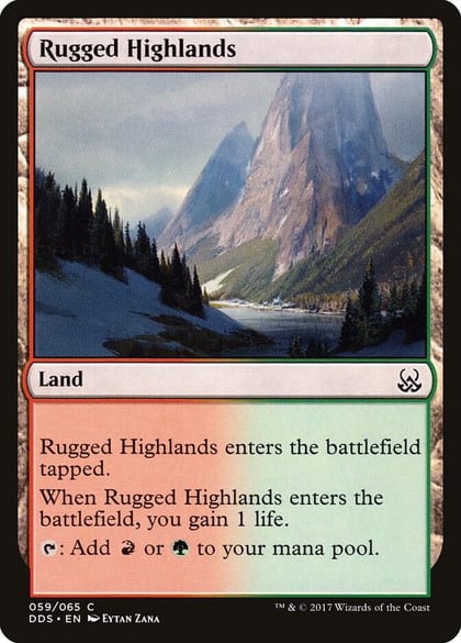 Rugged Highlands, Duel Decks: Mind vs. Might 59