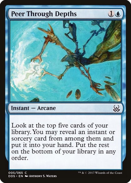 Peer Through Depths, Duel Decks: Mind vs. Might 5
