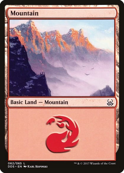Mountain (062), Duel Decks: Mind vs. Might 62