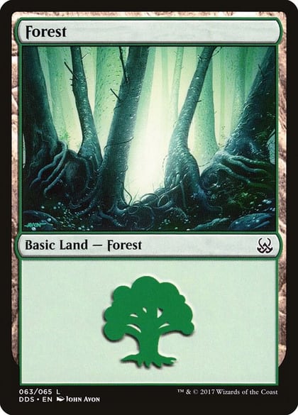 Forest (063), Duel Decks: Mind vs. Might 63