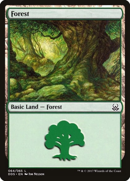 Forest (064), Duel Decks: Mind vs. Might 64
