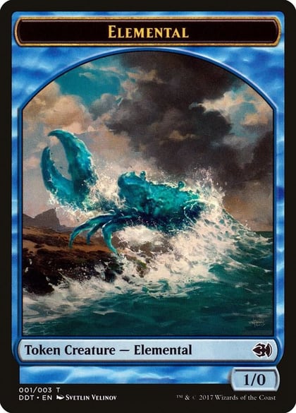 Elemental Token, Duel Decks: Merfolk vs. Goblins 1