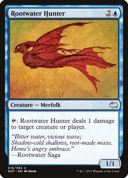 Rootwater Hunter, Duel Decks: Merfolk vs. Goblins 16