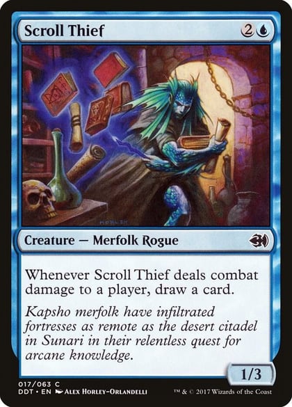 Scroll Thief, Duel Decks: Merfolk vs. Goblins 17
