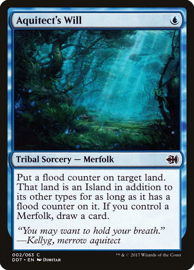 Aquitect's Will, Duel Decks: Merfolk vs. Goblins 2