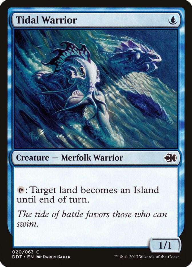 Tidal Warrior, Duel Decks: Merfolk vs. Goblins 20