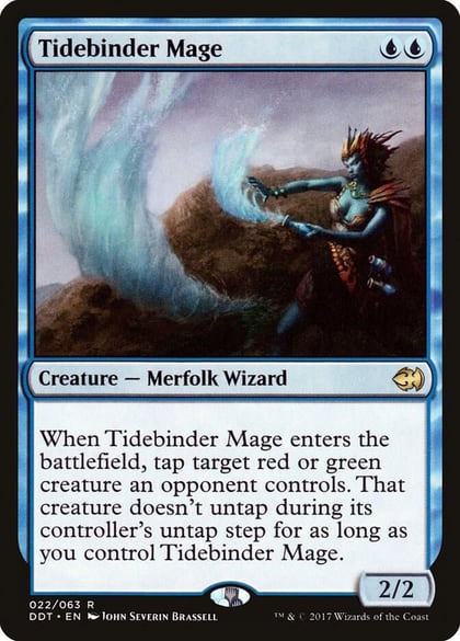 Tidebinder Mage, Duel Decks: Merfolk vs. Goblins 22
