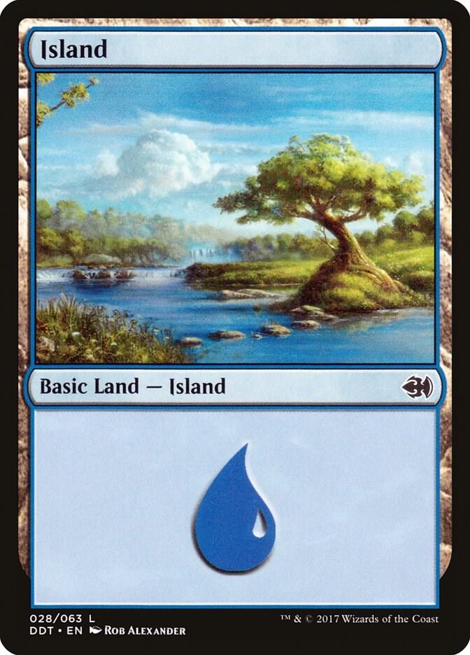 Island (028), Duel Decks: Merfolk vs. Goblins 28