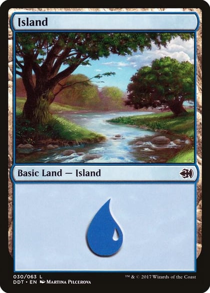 Island (030), Duel Decks: Merfolk vs. Goblins 30