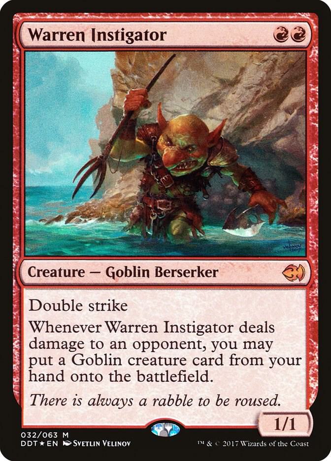 Warren Instigator, Duel Decks: Merfolk vs. Goblins 32