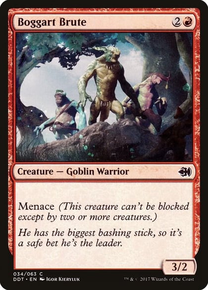 Boggart Brute, Duel Decks: Merfolk vs. Goblins 34