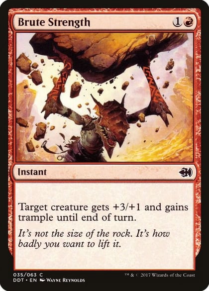Brute Strength, Duel Decks: Merfolk vs. Goblins 35