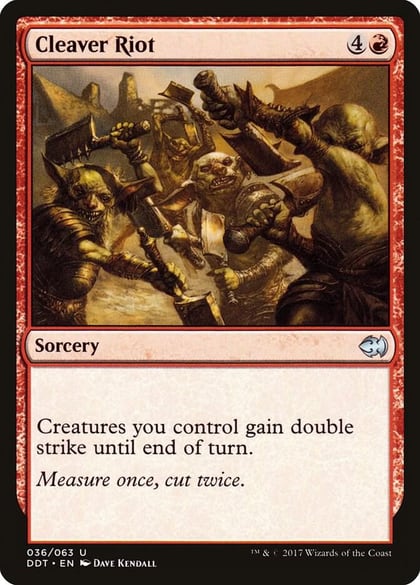 Cleaver Riot, Duel Decks: Merfolk vs. Goblins 36