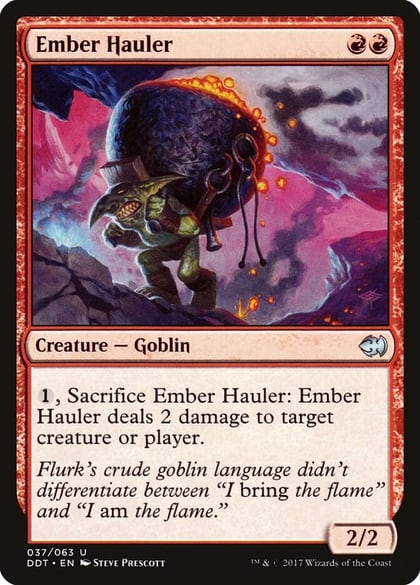 Ember Hauler, Duel Decks: Merfolk vs. Goblins 37