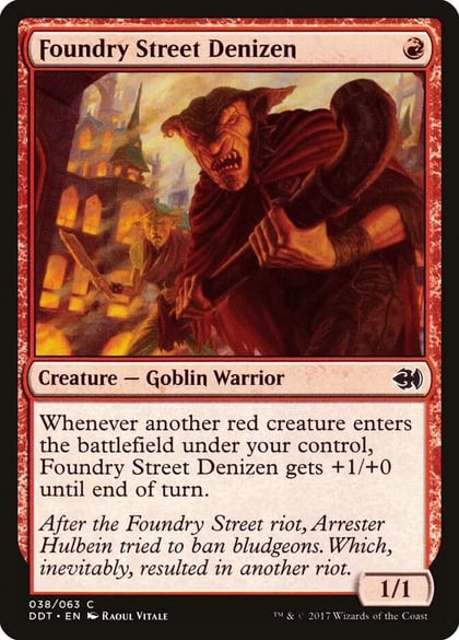 Foundry Street Denizen, Duel Decks: Merfolk vs. Goblins 38