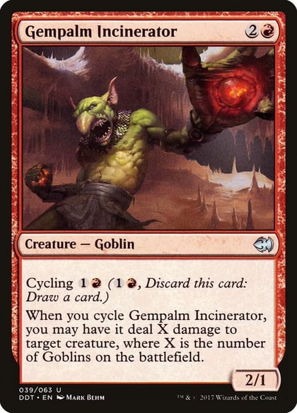 Gempalm Incinerator, Duel Decks: Merfolk vs. Goblins 39