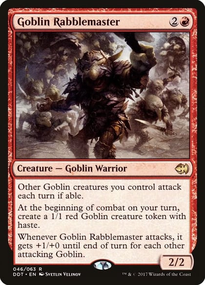 Goblin Rabblemaster, Duel Decks: Merfolk vs. Goblins 46