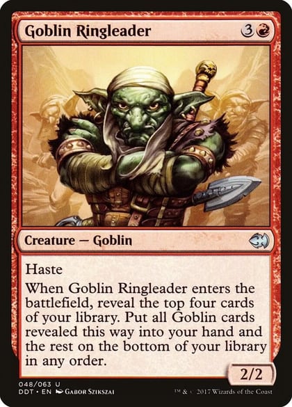 Goblin Ringleader, Duel Decks: Merfolk vs. Goblins 48