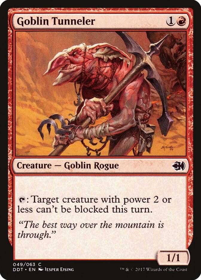 Goblin Tunneler, Duel Decks: Merfolk vs. Goblins 49