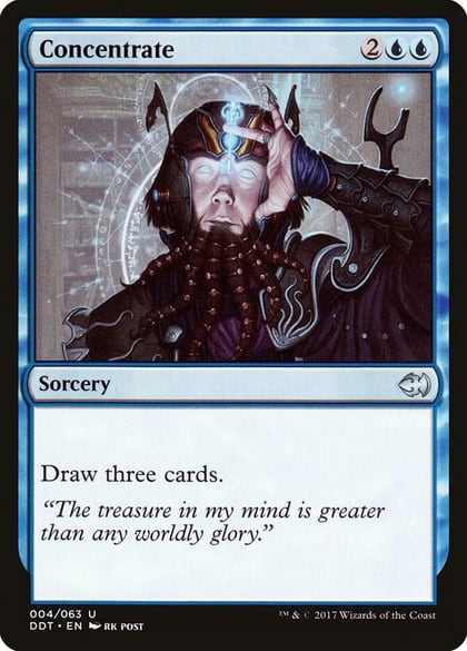Concentrate, Duel Decks: Merfolk vs. Goblins 4