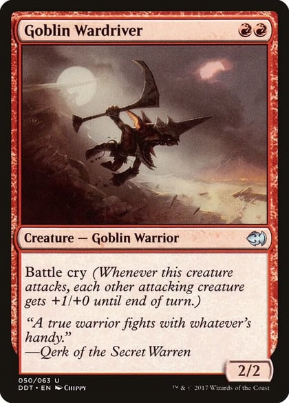 Goblin Wardriver, Duel Decks: Merfolk vs. Goblins 50